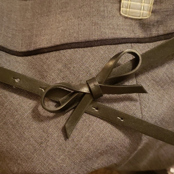 Grey a line skirt - Picture 3 of 3